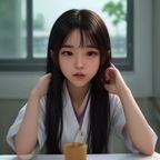 崔雅琳，韩国留学背景的影视编辑，年轻女性，亲切自然的工作照风格